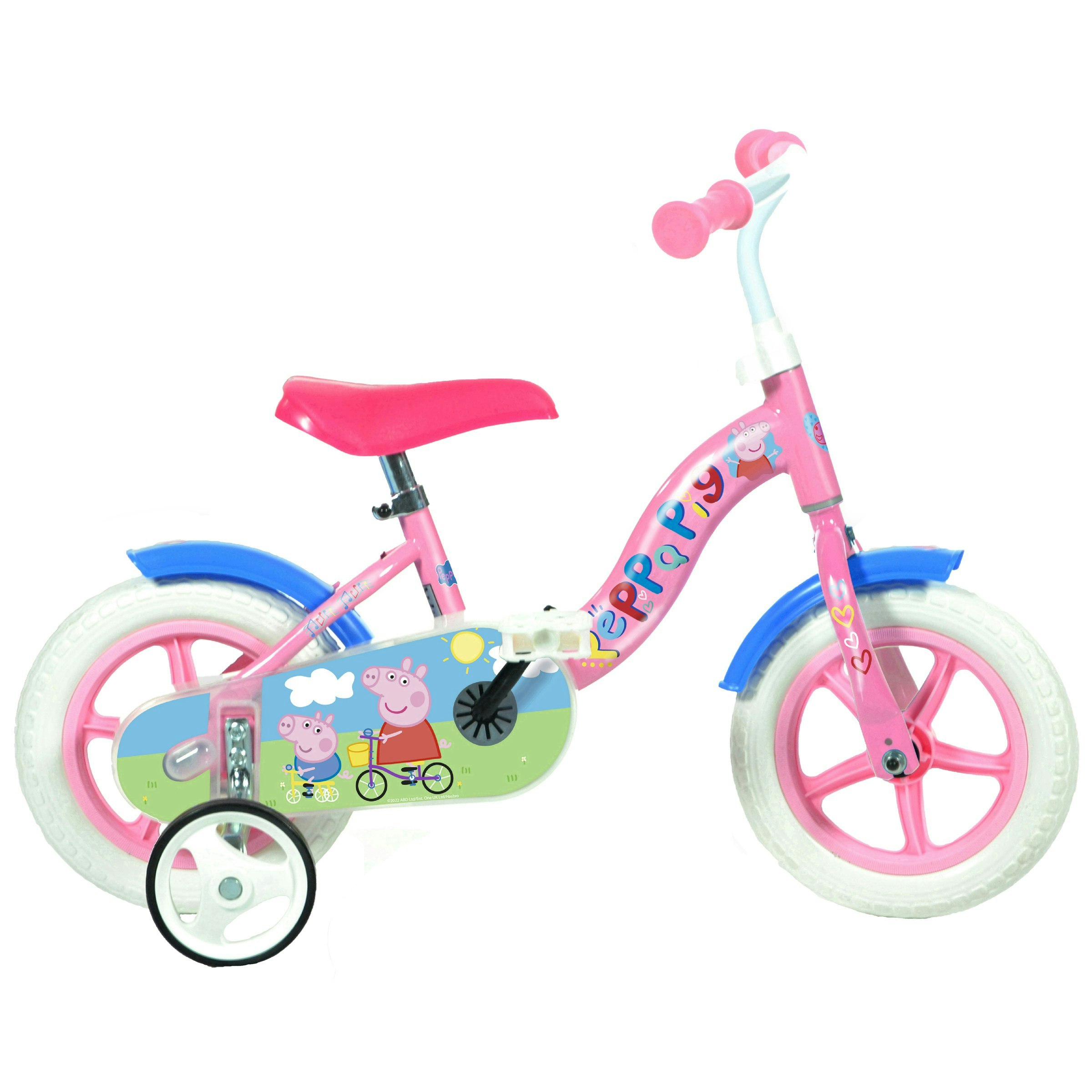 Dino Bikes Pink Dino Peppa Pig 10 Inch Bicycle