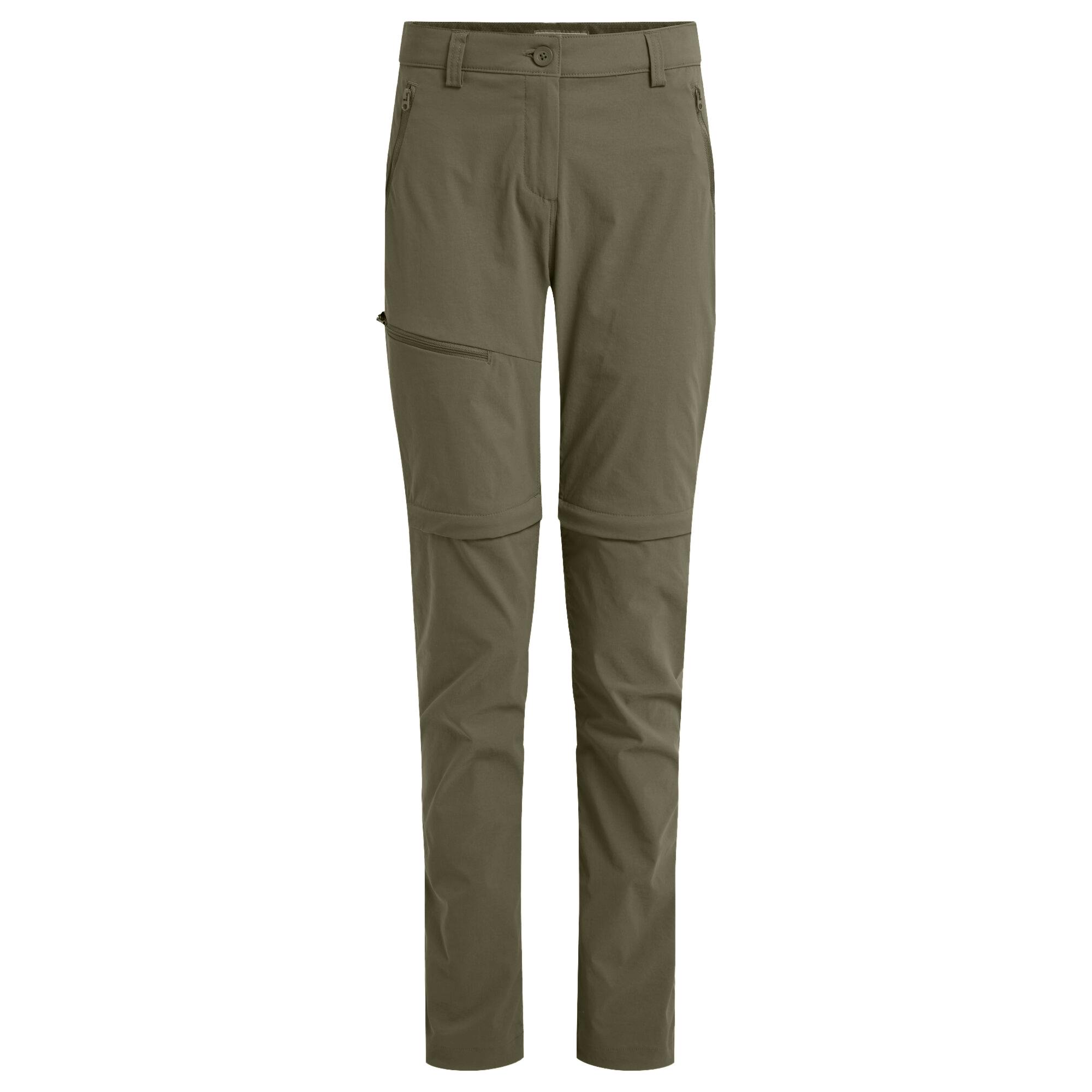 Craghoppers Women's Pro Iii Nosilife Convertible Trousers - Wild Olive - Wild Olive - 14 Uk R - 100% Mixed