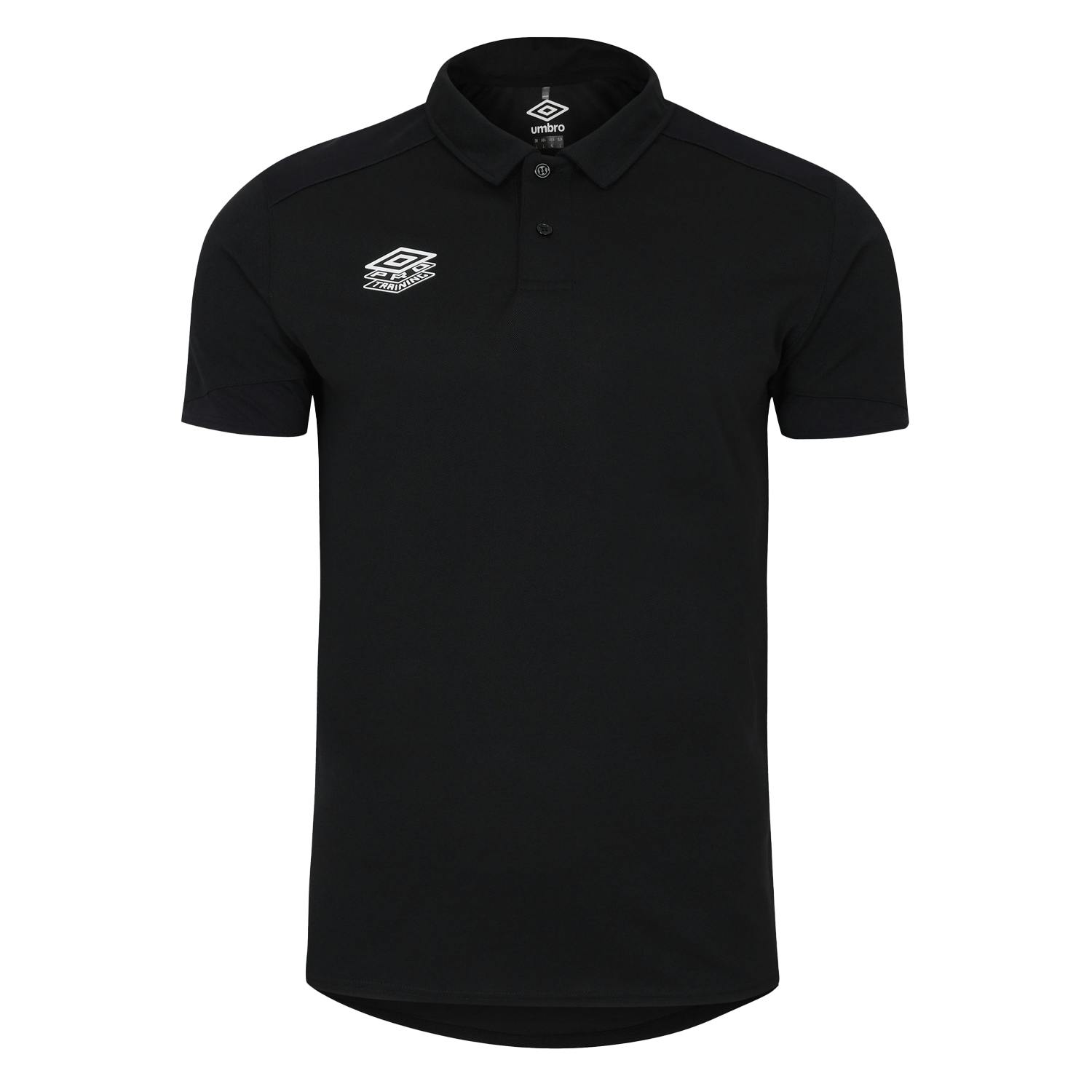 Umbro Unisex Black Adult Optimus Training Polo Shirt - Xxl
