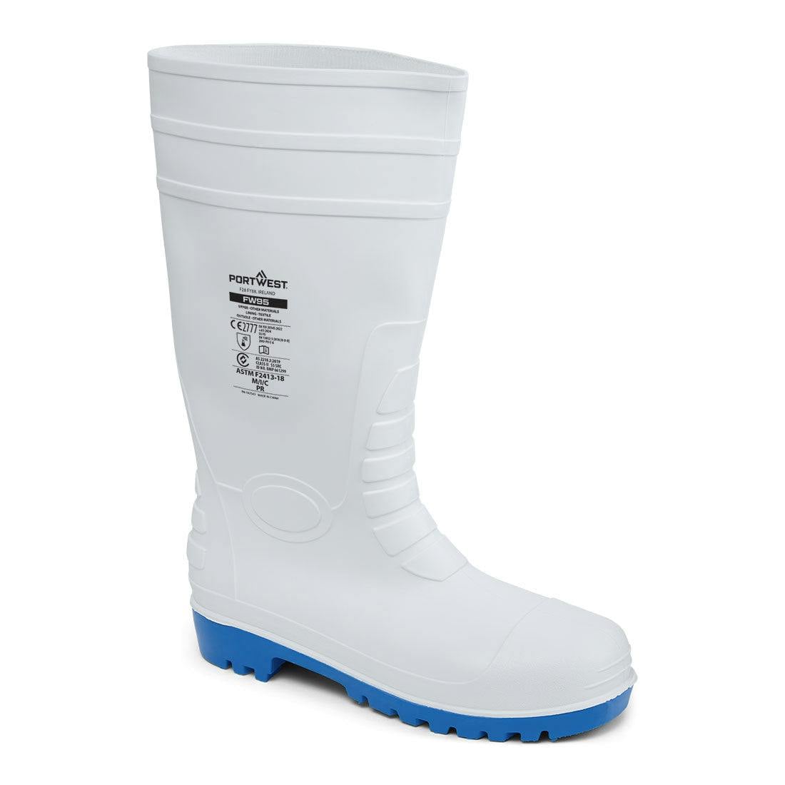 Portwest White Total S5 Safety Wellington Boots - Image 6