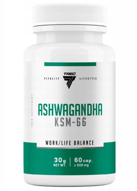 Trec Nutrition Ashwagandha KSM-66 500mg Energy Support - 60 caps - Image 5