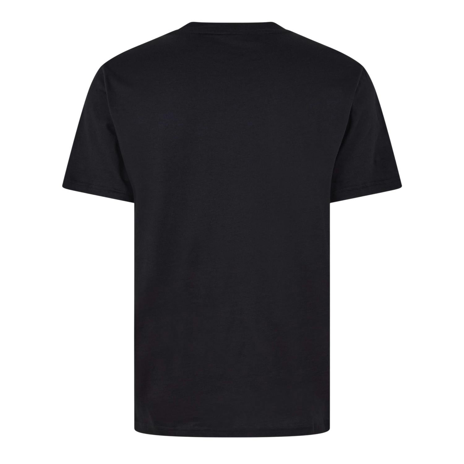 Boss Men's Black Logo Regular T-Shirt - S - 95% Cotton/5% Elastane