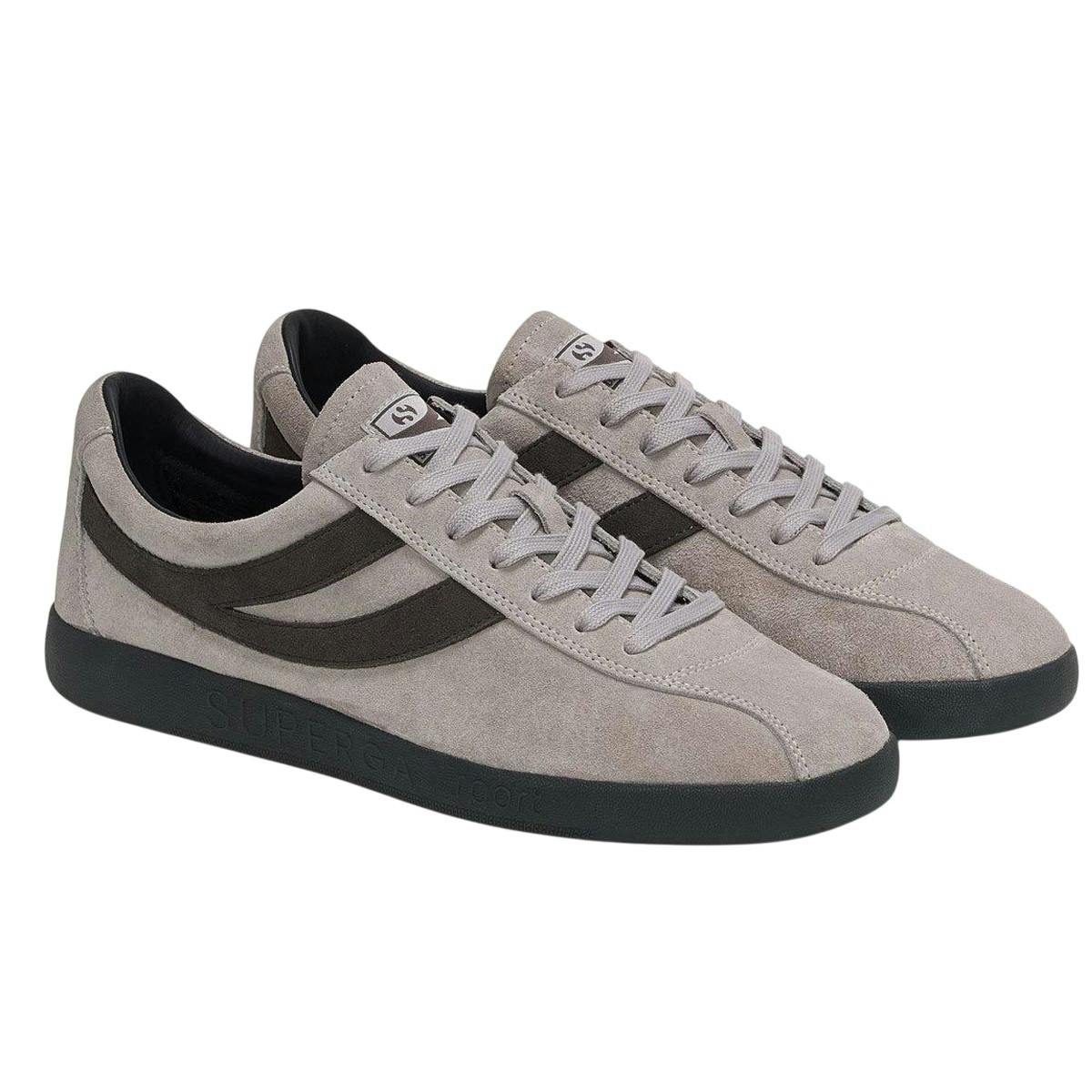 Superga Unisex Grey Adult 1960 Capri Suede Trainers - /Volcano - 6.5 Uk - /Volcano - 100% Mixed