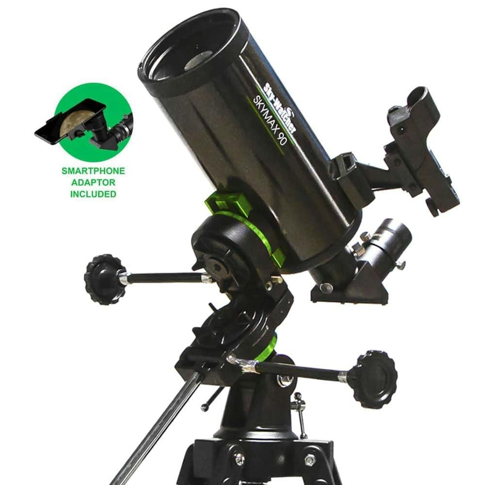 Sky Watcher Red Starquest 90 Mak Astronomy Telescope With Eq-Az Mount