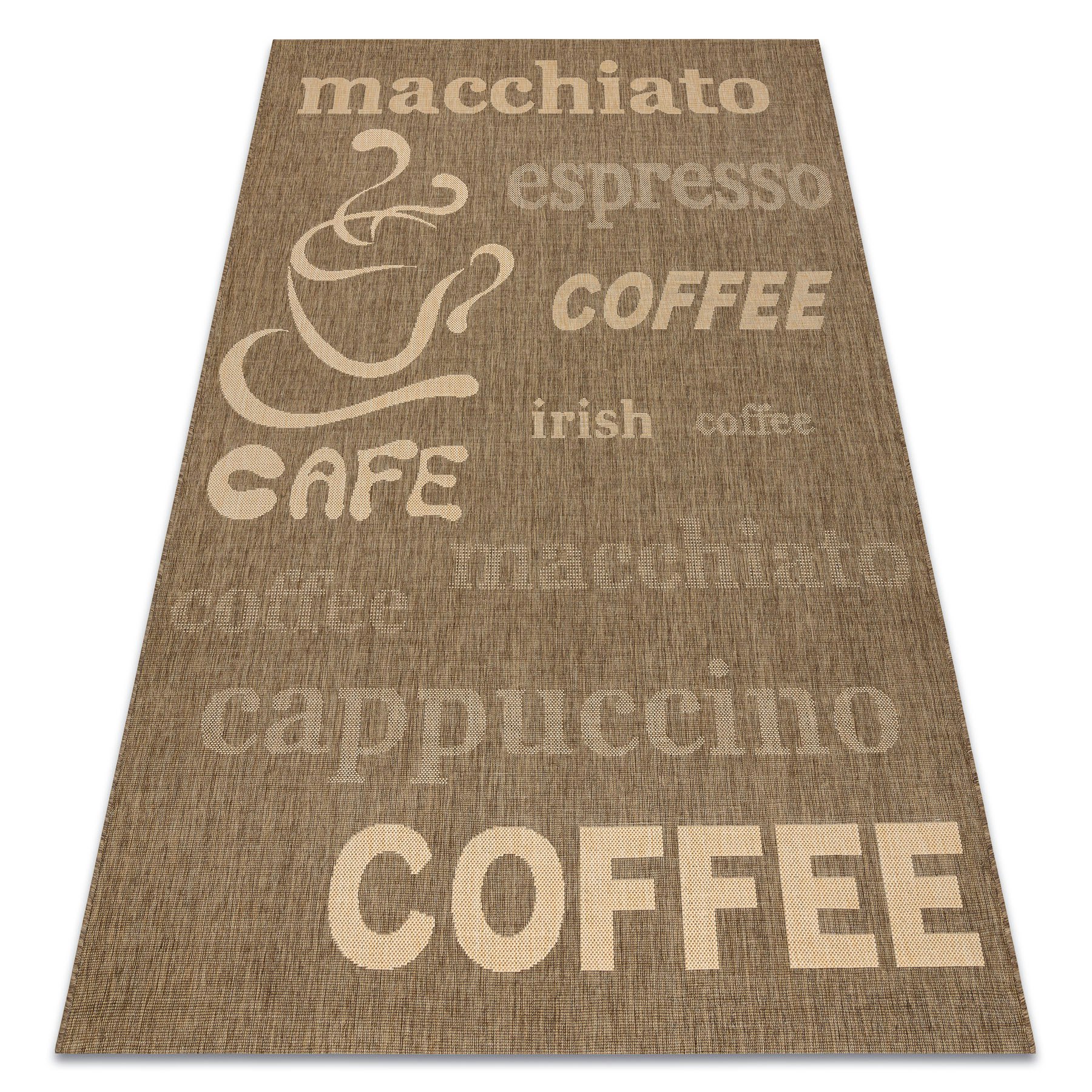 Rugsx Brown Floorlux Rug - Polypropylene - 160Cm X 230Cm