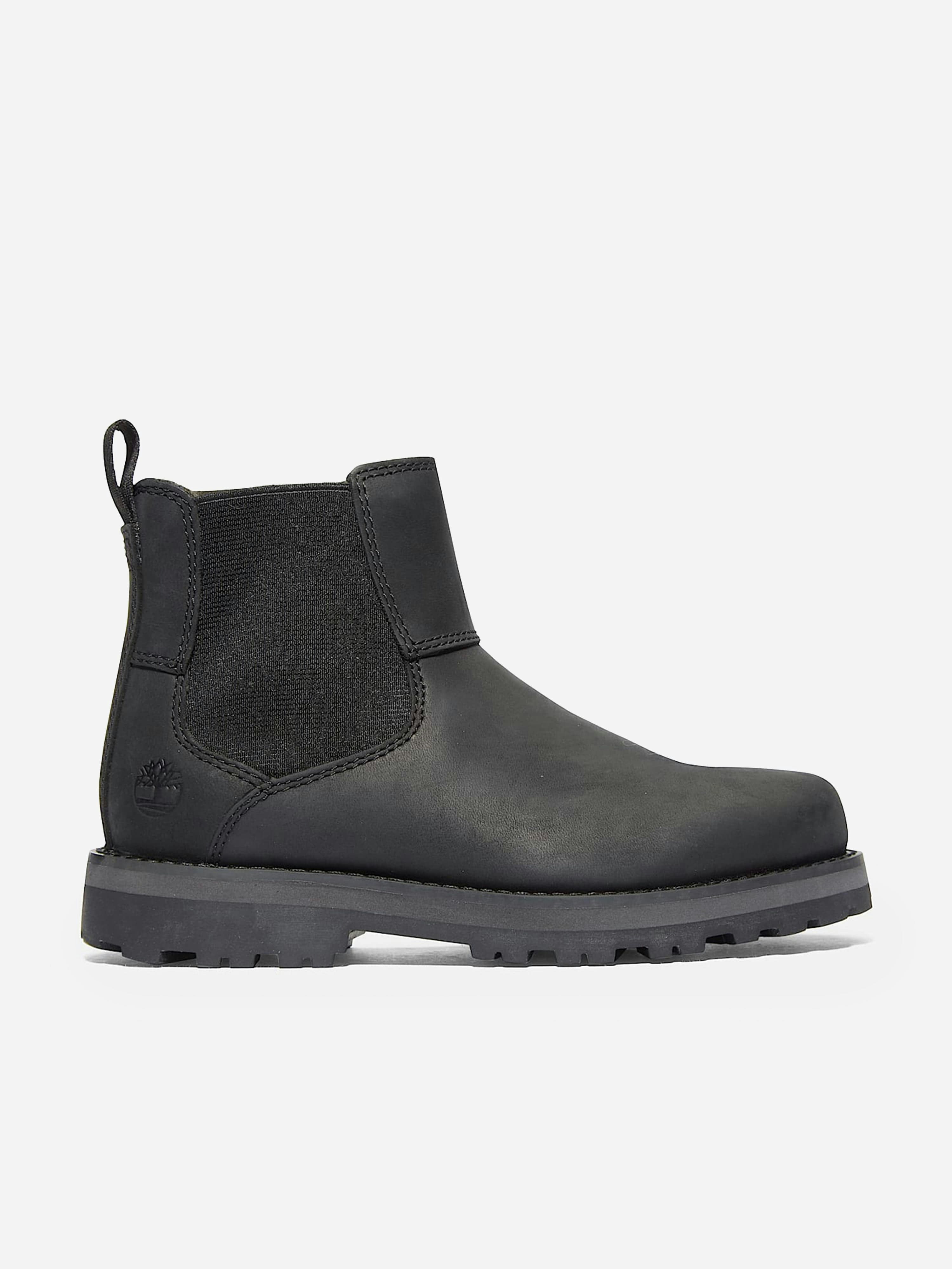 Timberland Black Kids Courma Mid Chelsea Boots In - Eu 33