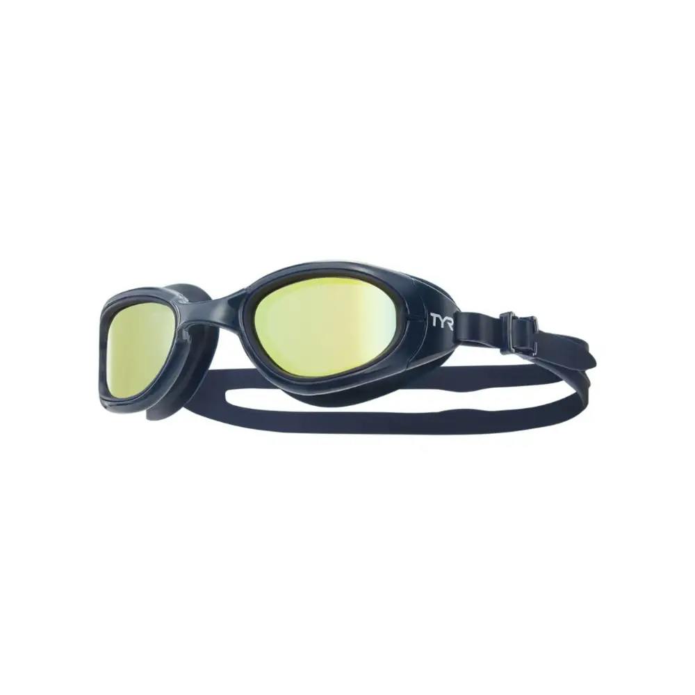 Tyr Gold Special Ops 2.0 Mirrored Goggles - Navy