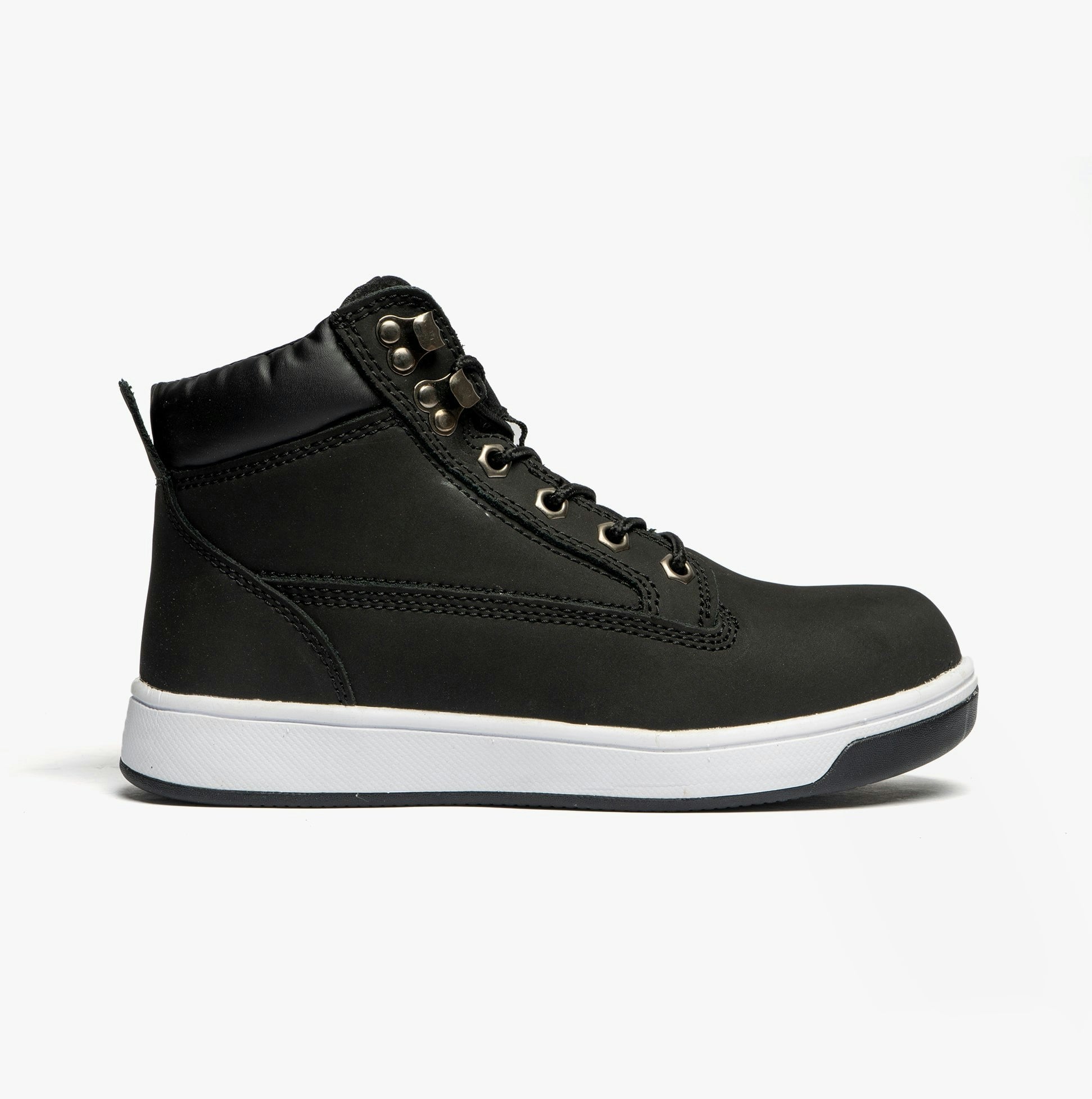 Grafters Unisex Black M057a Safety Trainer Boots - Uk 10