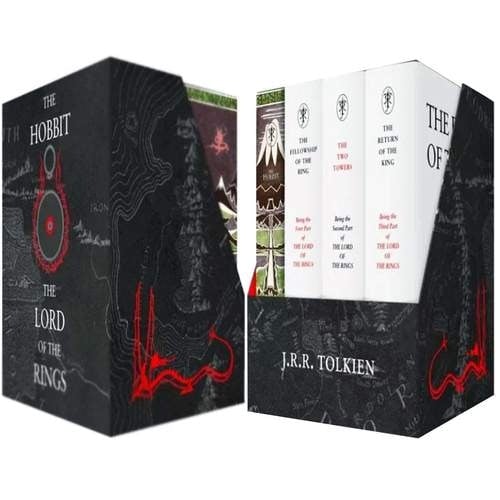 Various Publishers The Middle-Earth Treasury Deluxe Hardback Collection 4 Books Box Set Pack By J. R. R. Tolkien