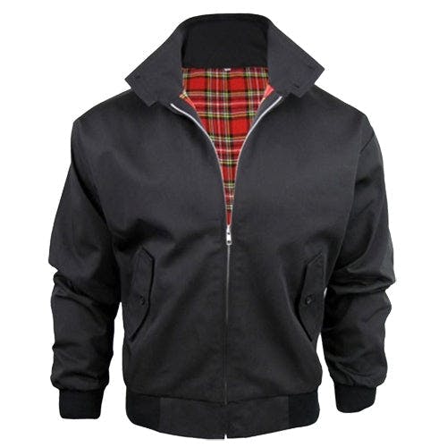 Coolandnew Black Children's Harrington Jackets Made In The Uk - 34 - 13/14 Years