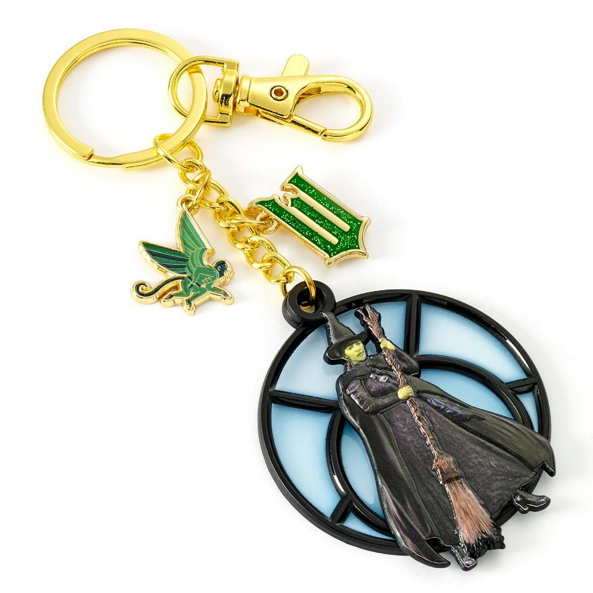 The Carat Shop Gold Wicked Elphaba Window Keyring