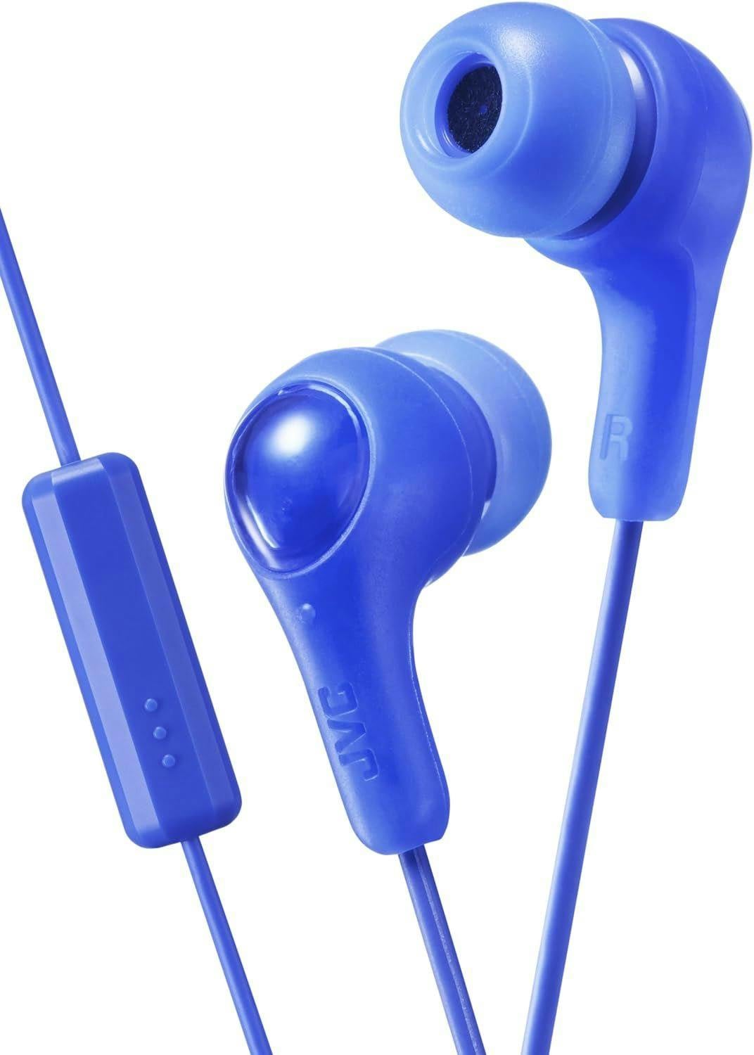 Jvc Blue Gumy Plus Wired 3.5Mm In Ear Stereo Headphones Berry - Ha-Fx7m-An-U