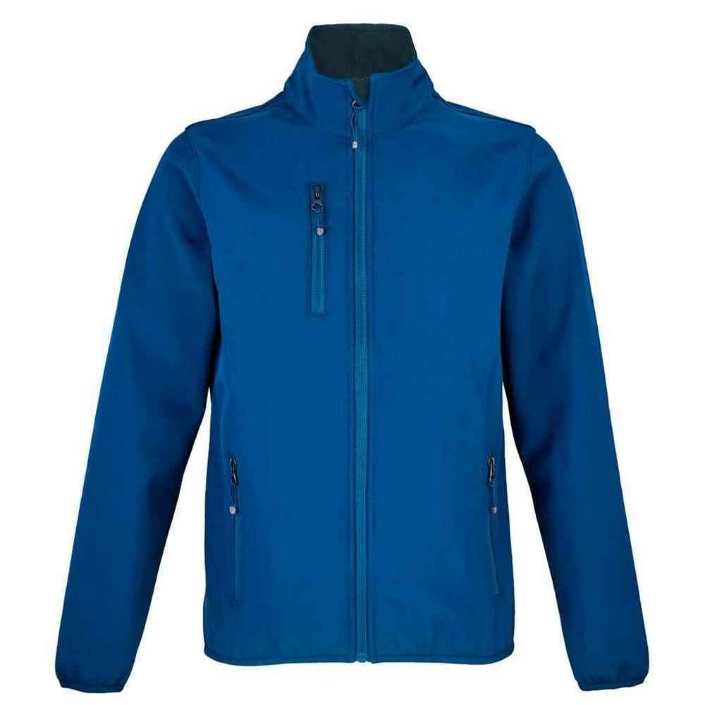 Sol's Women's Blue Falcon Softshell Soft Shell Jacket In | : Medium - Image 2