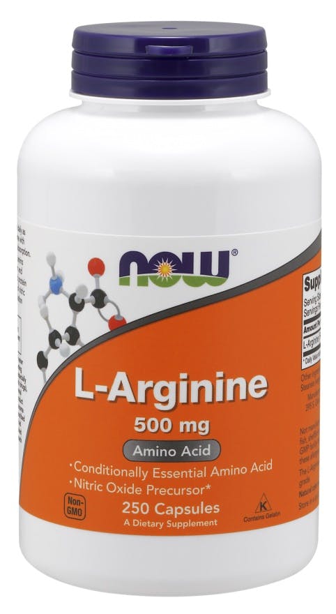 Now Foods , L-Arginine, 500 Mg, 250 Veg Capsules - Image 7