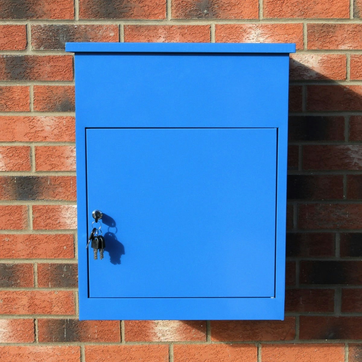 Rackhams Blue Parcel Post Box