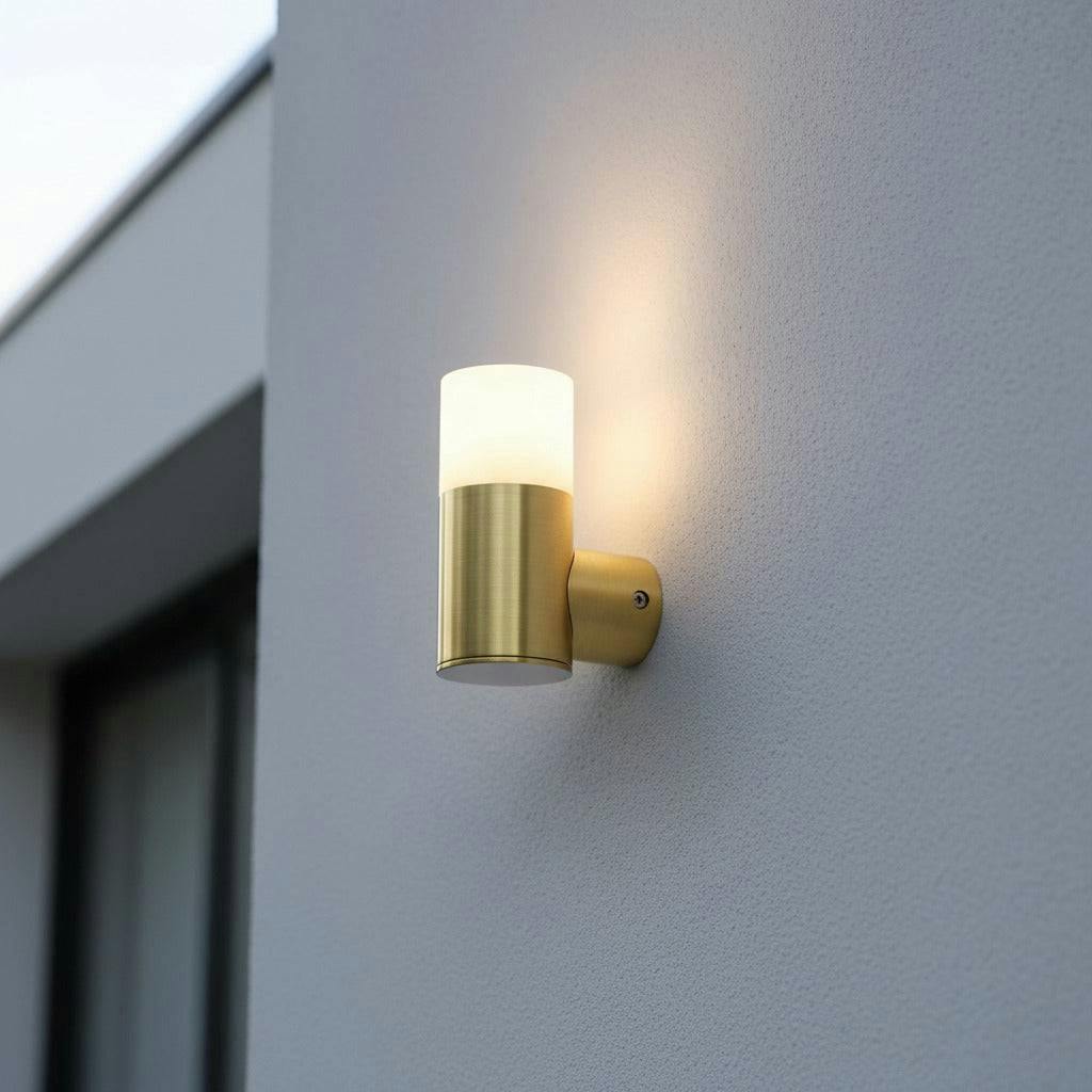 Rackhams Light 3 Watt Led Brass Outdoor Wall