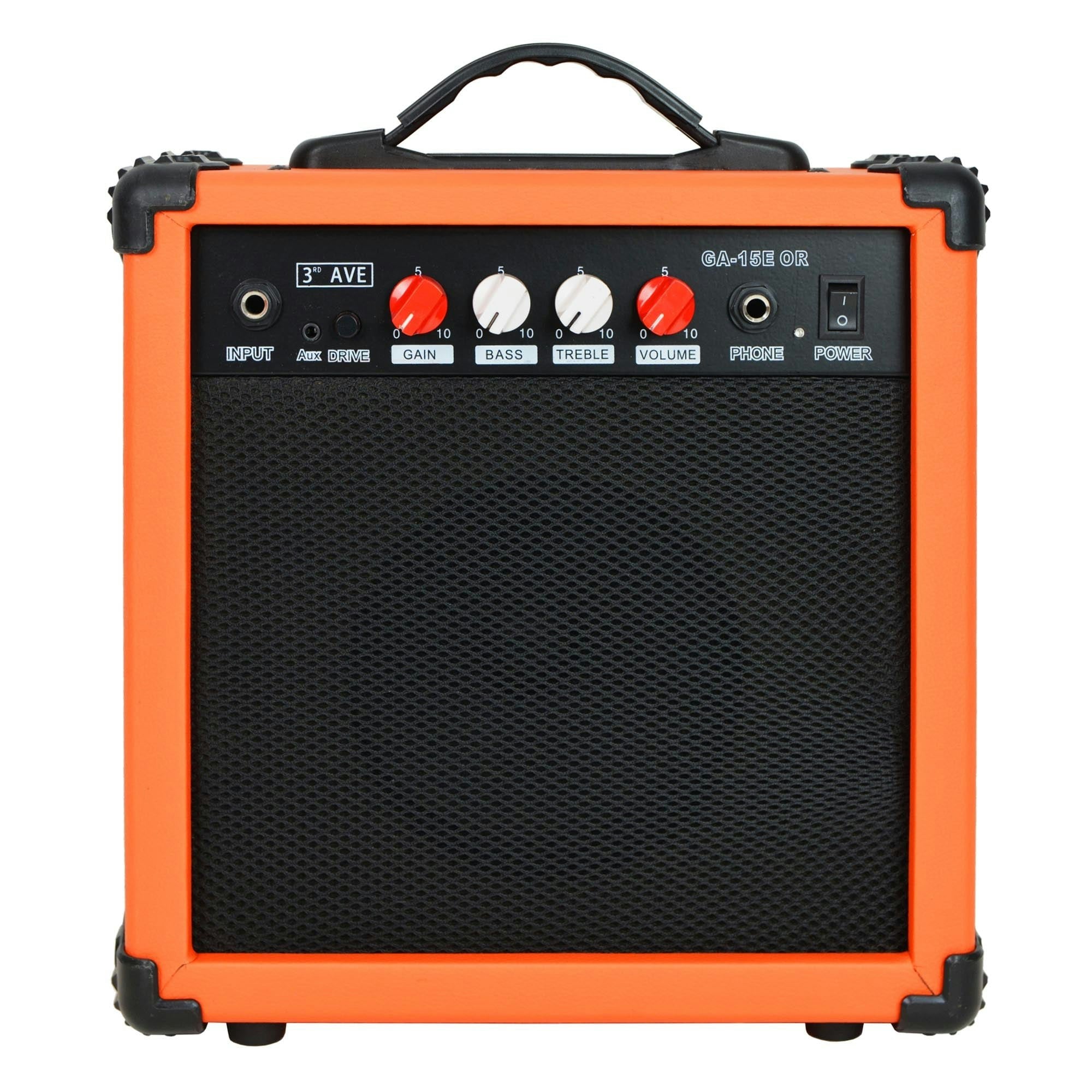 3Rd Avenue Orange 15 Watt Electric Guitar Amp