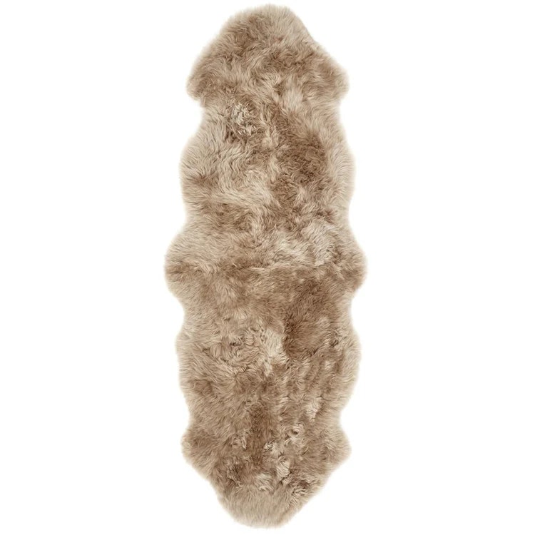 Rackhams S Genuine Sheepskin Mink - Double