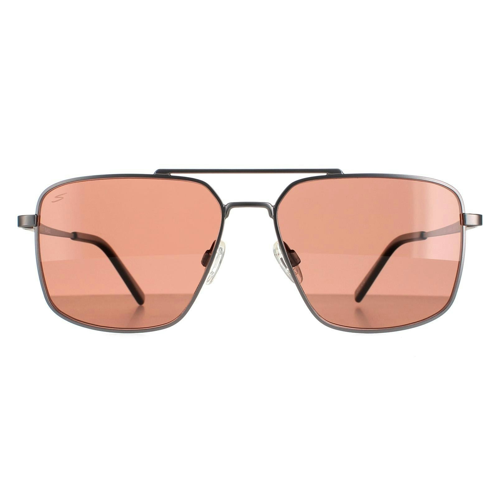 Serengeti Light Sunglasses Aitkin Ss554004 Matte Gunmetal Saturn Polarised Sedona