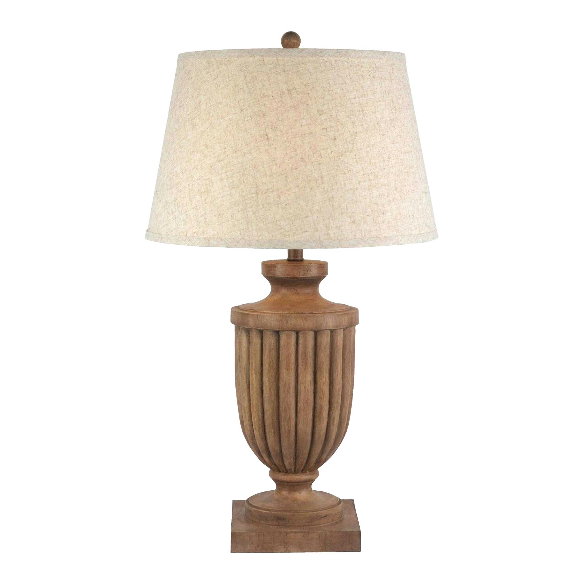 Hill Interiors Brown Tassora Table Lamp (Uk Plug) - One Size - 100% Mixed