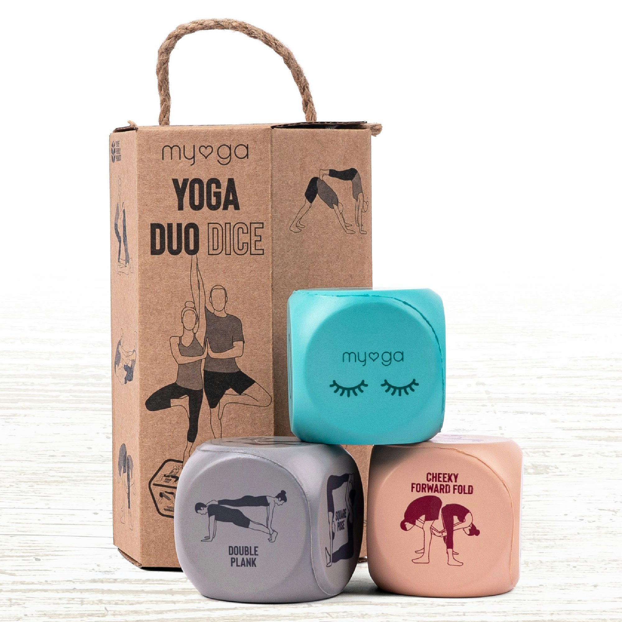 Myga Red Adult Yoga Dice