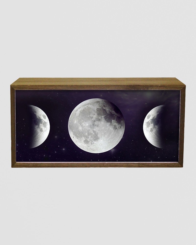 Rackhams Light Box Night Moon Phases