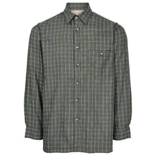 Coolandnew Men's Green Champion Country Fleece Lined Check Shirt - 3XL - Milton (Green)