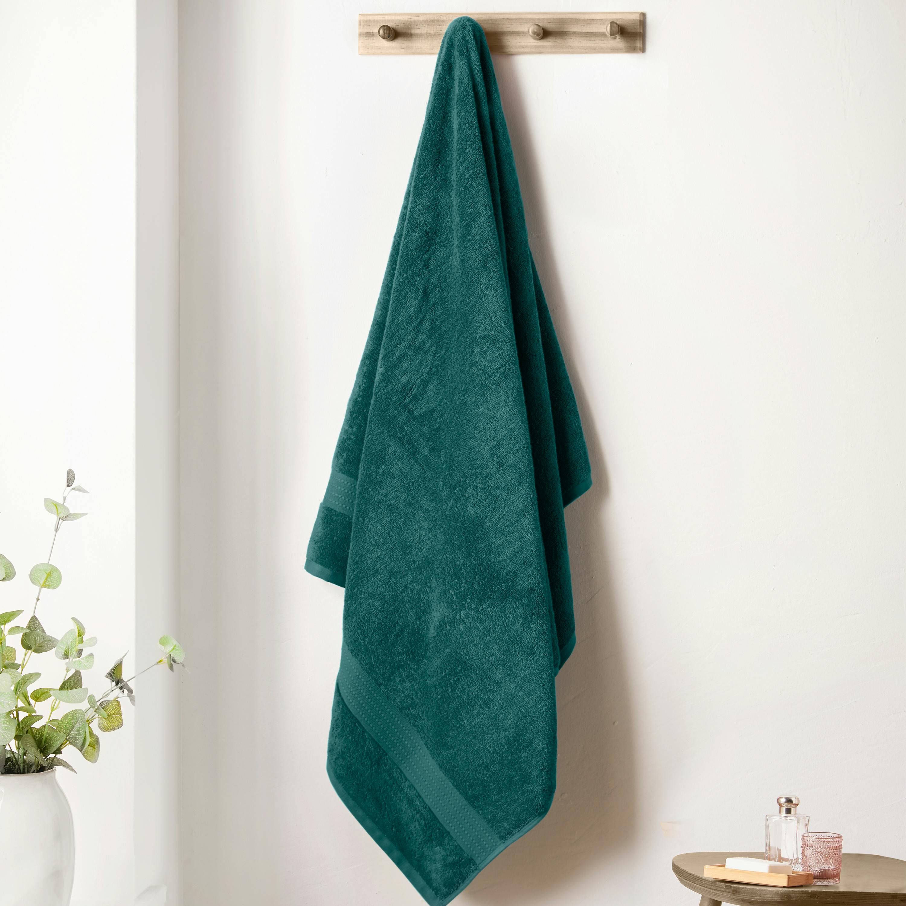 Bianca Green Supima Cotton Towel Teal - Hand Towel - Teal