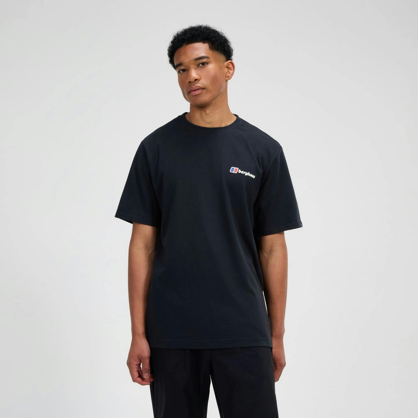 Berghaus Class Logo Tee - Men's Black - Image 7