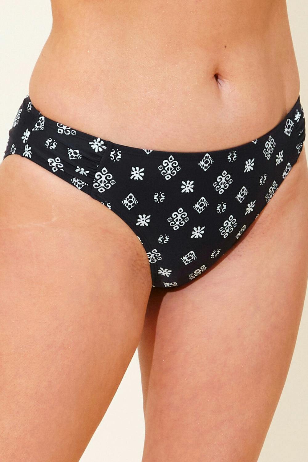 Beachcomber Ikat High Leg Bikini Briefs - 16
