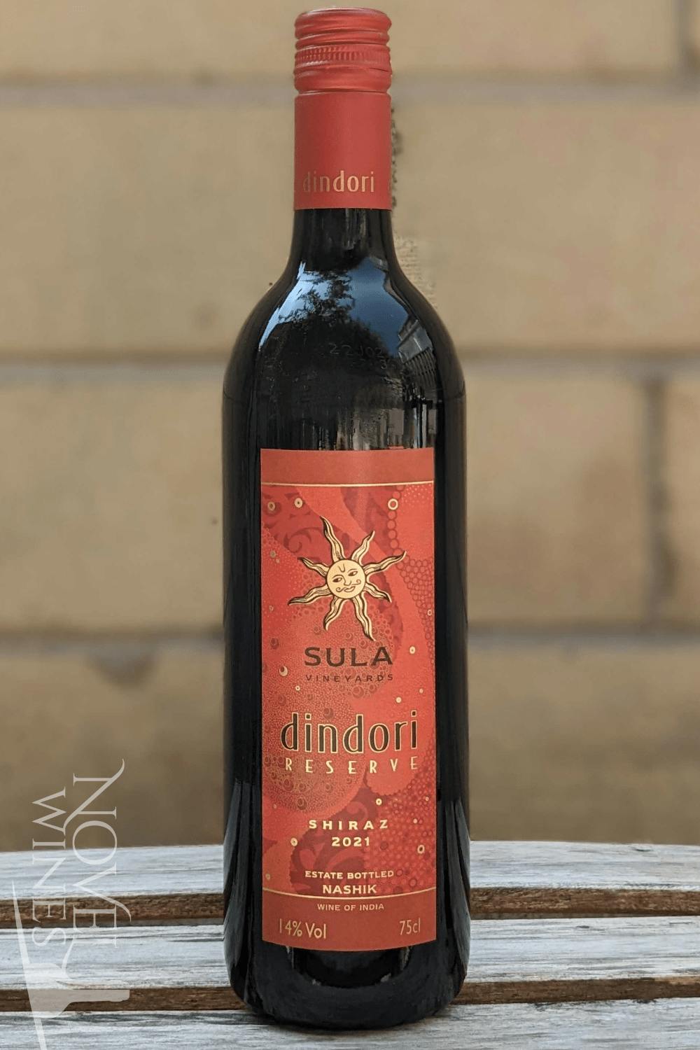 Sula Vineyards Red Dindori Reserve Shiraz 2023, India - Pack Of 6