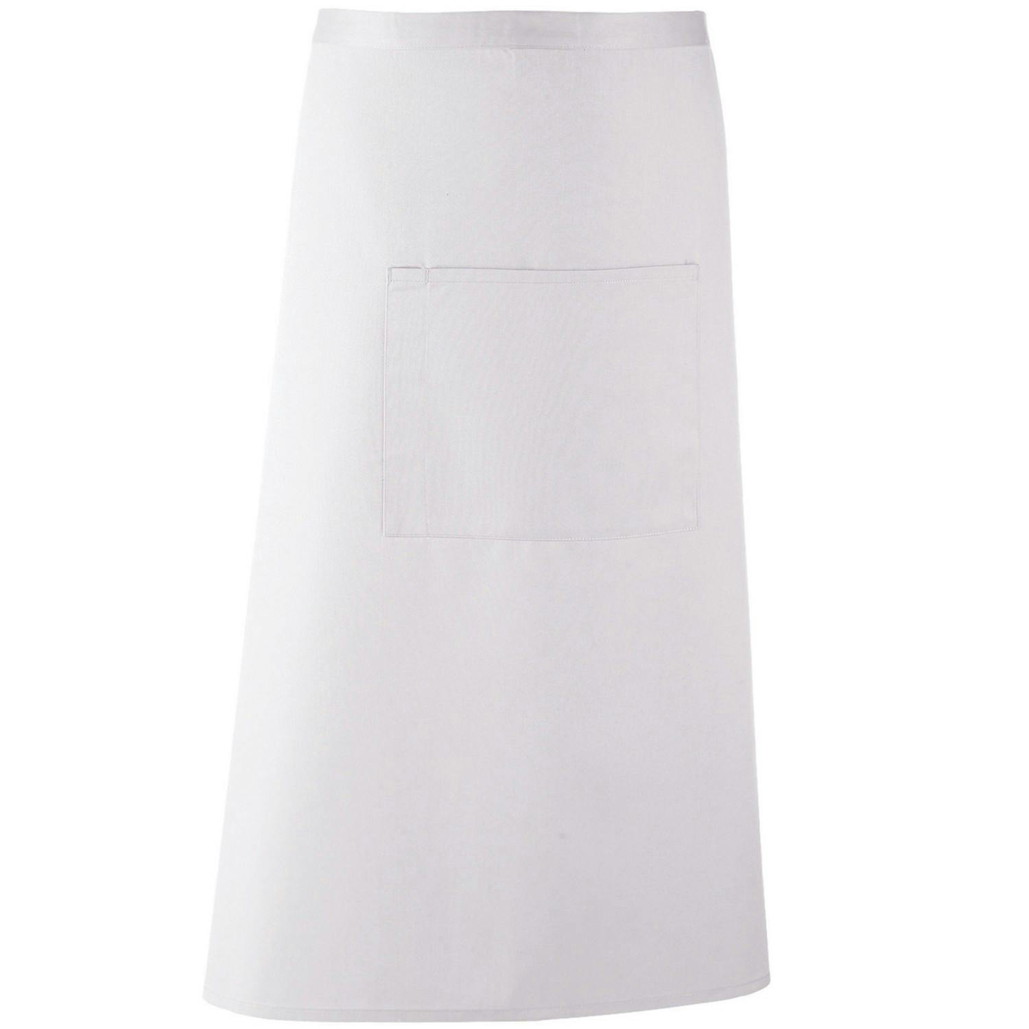 (One Size, White) Premier Colours Bar Apron 5063470680054 - Image 3