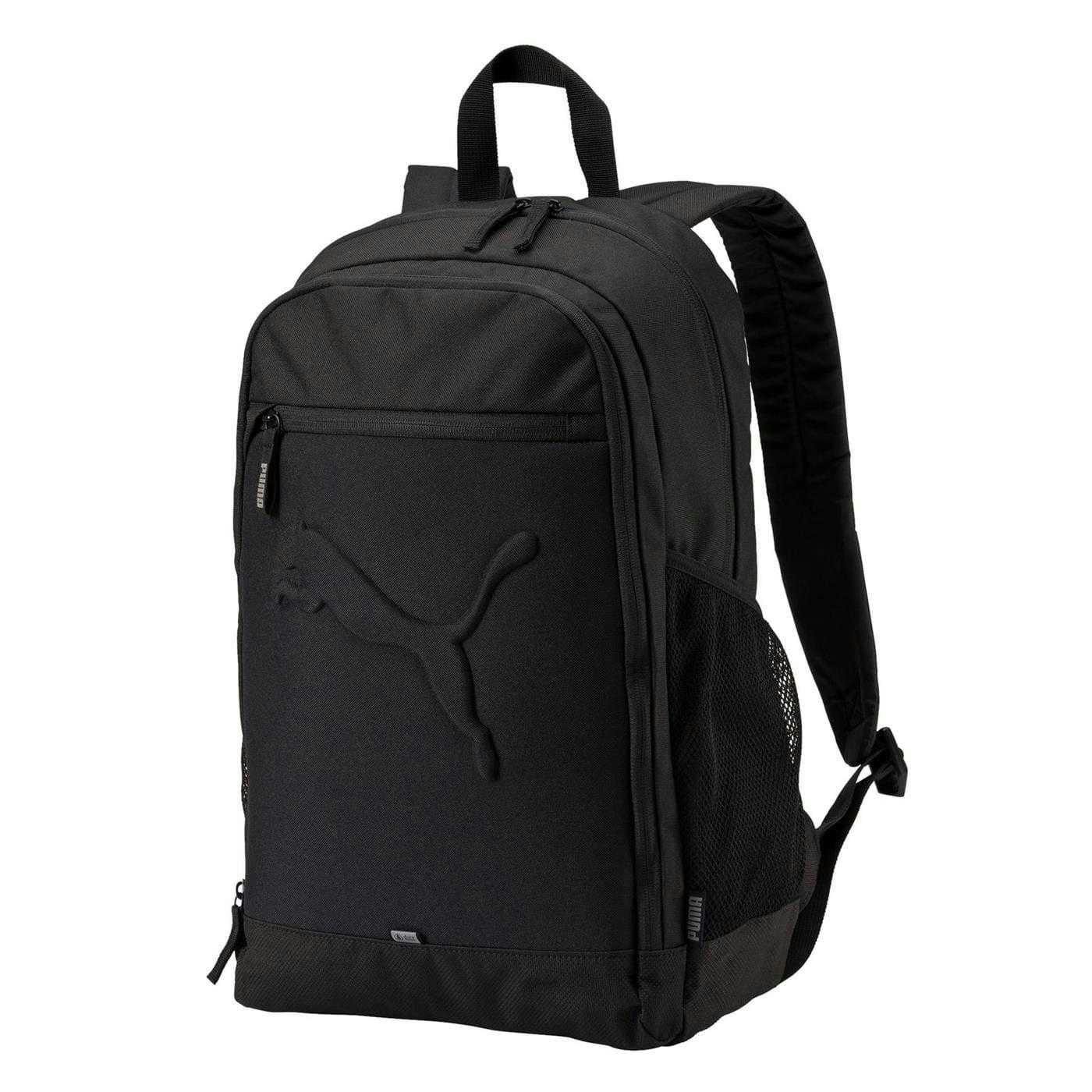 Puma Black Buzz School Backpack - One Size