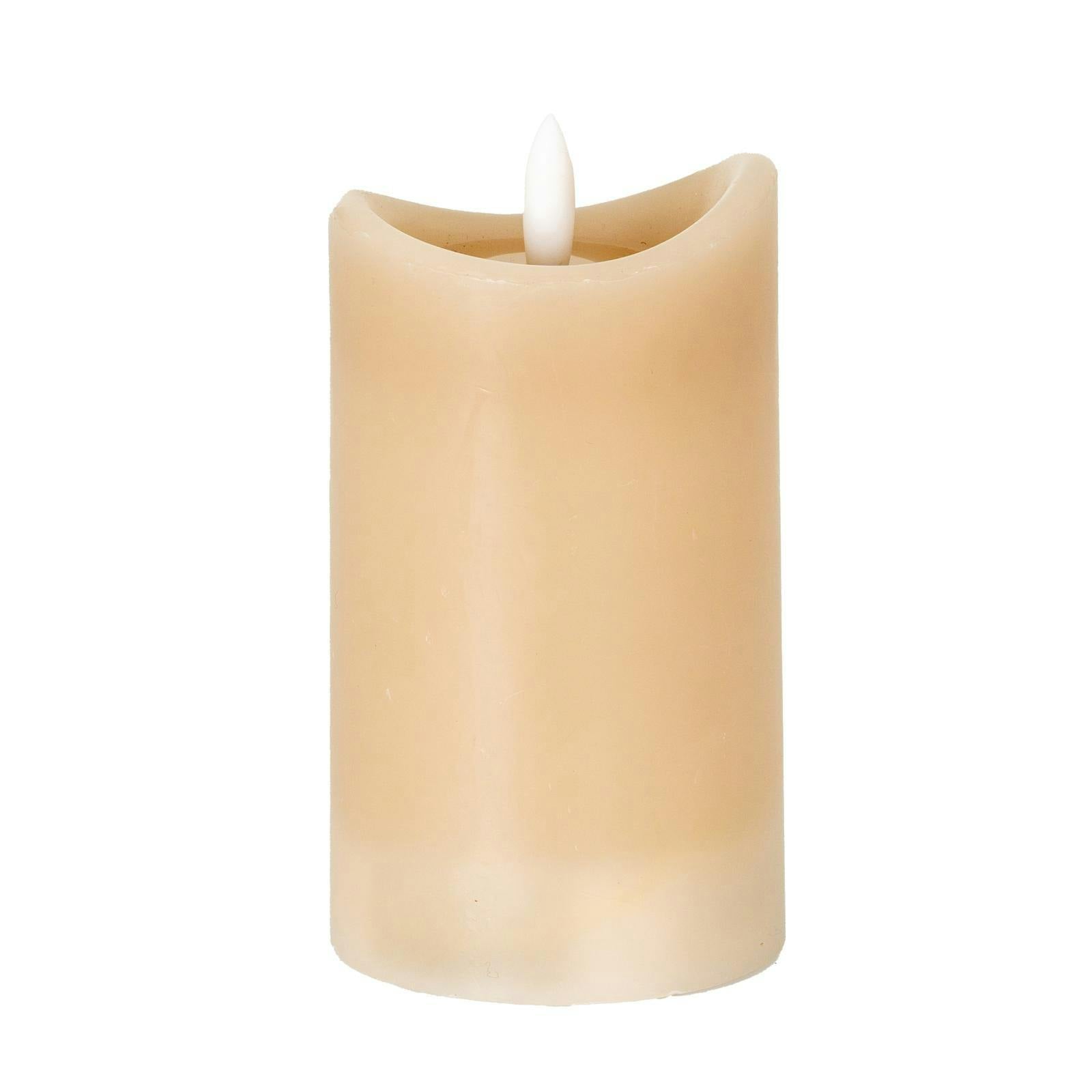 Hill Interiors Light Luxe Collection Led Candle (Batteries Included) - Taupe - Taupe - One Size - 100% Mixed