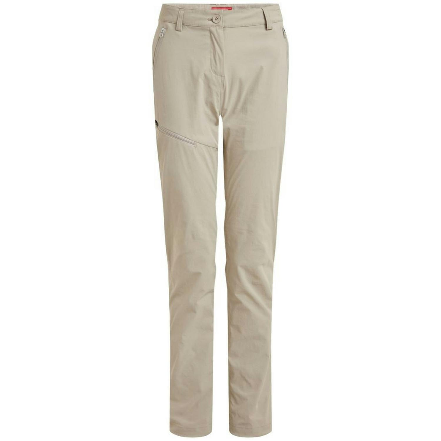 Craghoppers Women's / Pro Iii Nosilife Hiking Trousers - Soft Mushroom - Soft Mushroom - 20 Uk S - 100% Mixed