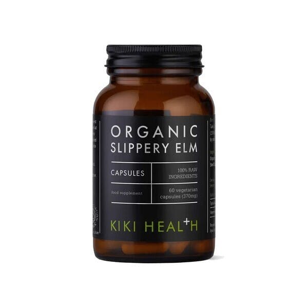 KIKI Health Organic Slippery Elm 60 Capsules - 2 Pack - Image 4