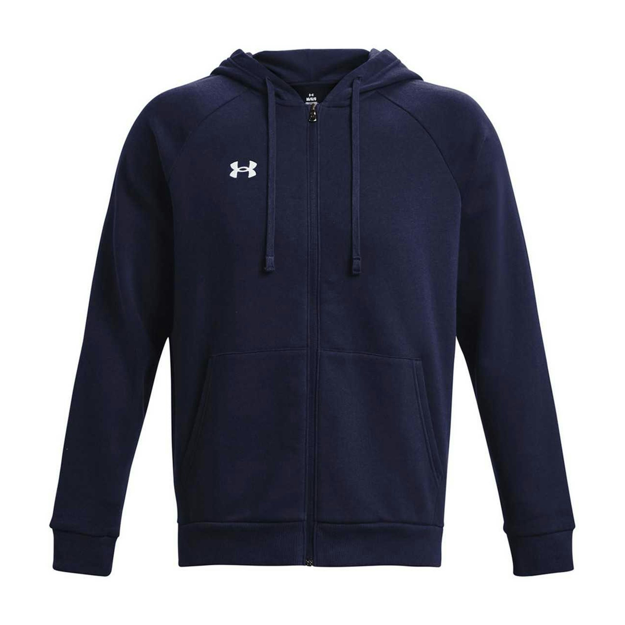 Under Armour Rival Fleece Full Zip Hoodie - Midnight Navy - Midnight Navy - Xxl