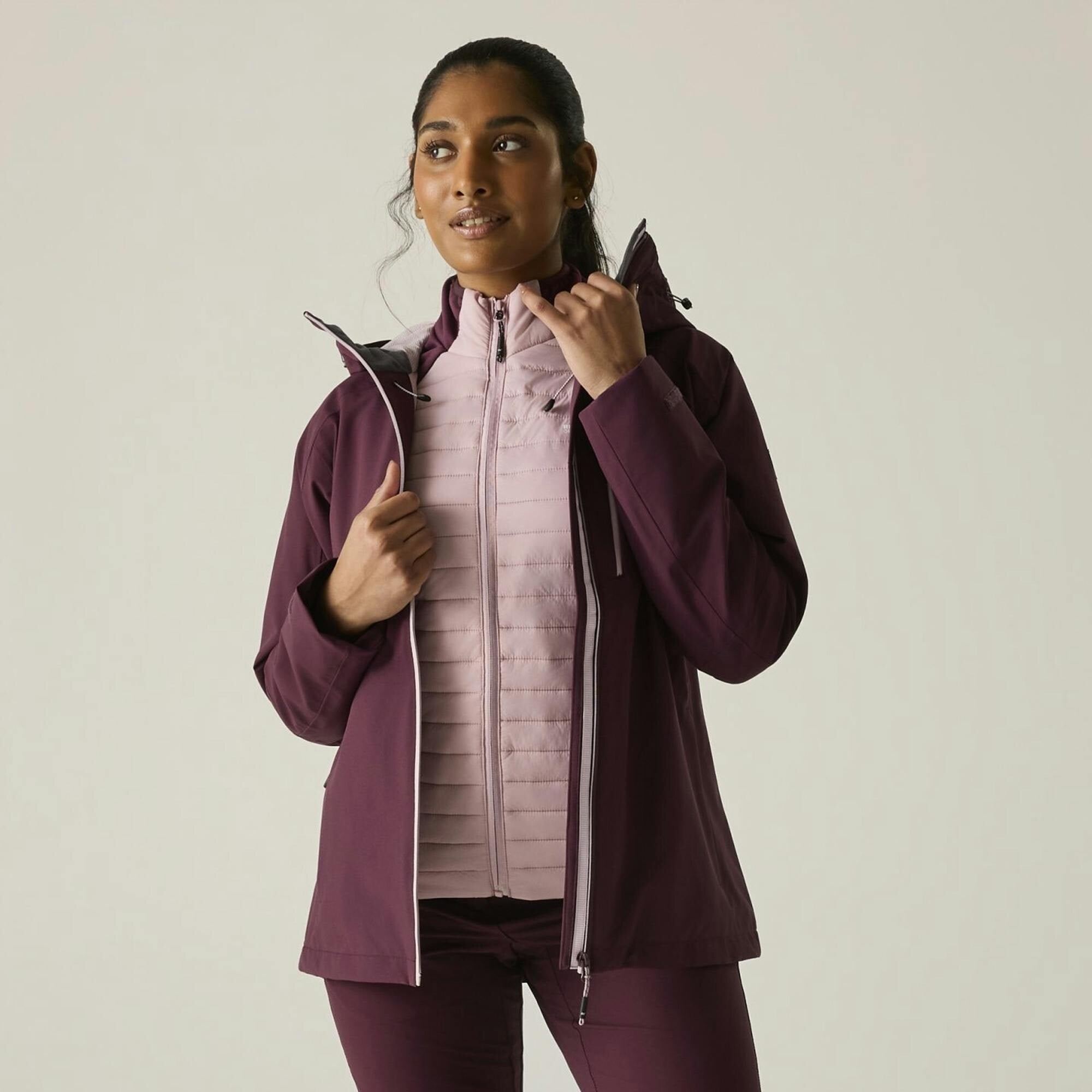 Regatta Women's Birchdale Ii Waterproof Jacket - Fig - 8 Uk - Fig - 100% Polyester