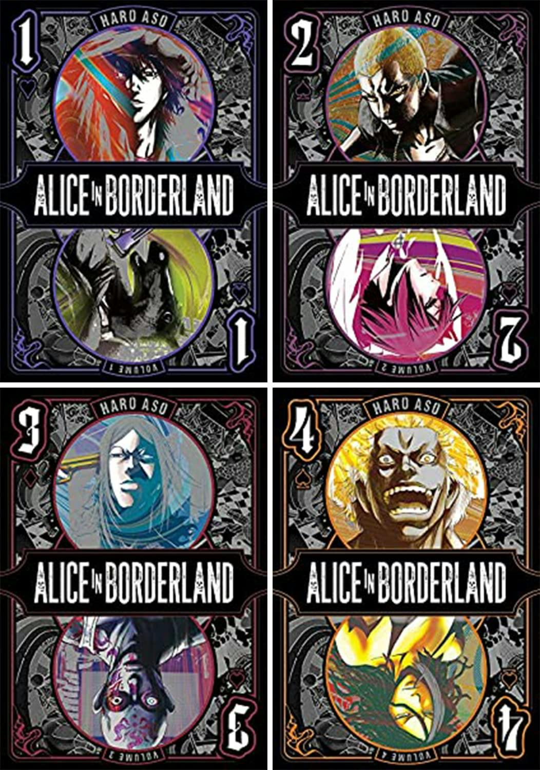 Alice in Borderland Volume 1-4 Collection 4 Books Set By Haro Aso - Image 2