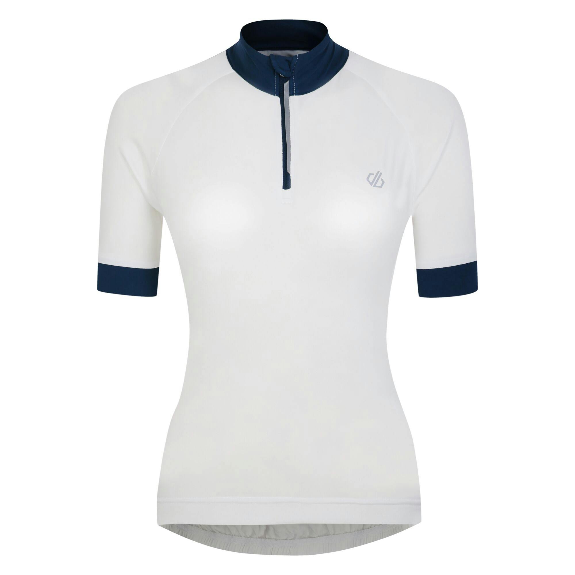 Dare 2B Women's White / Pedal Through It Ii Jersey - 16 Uk