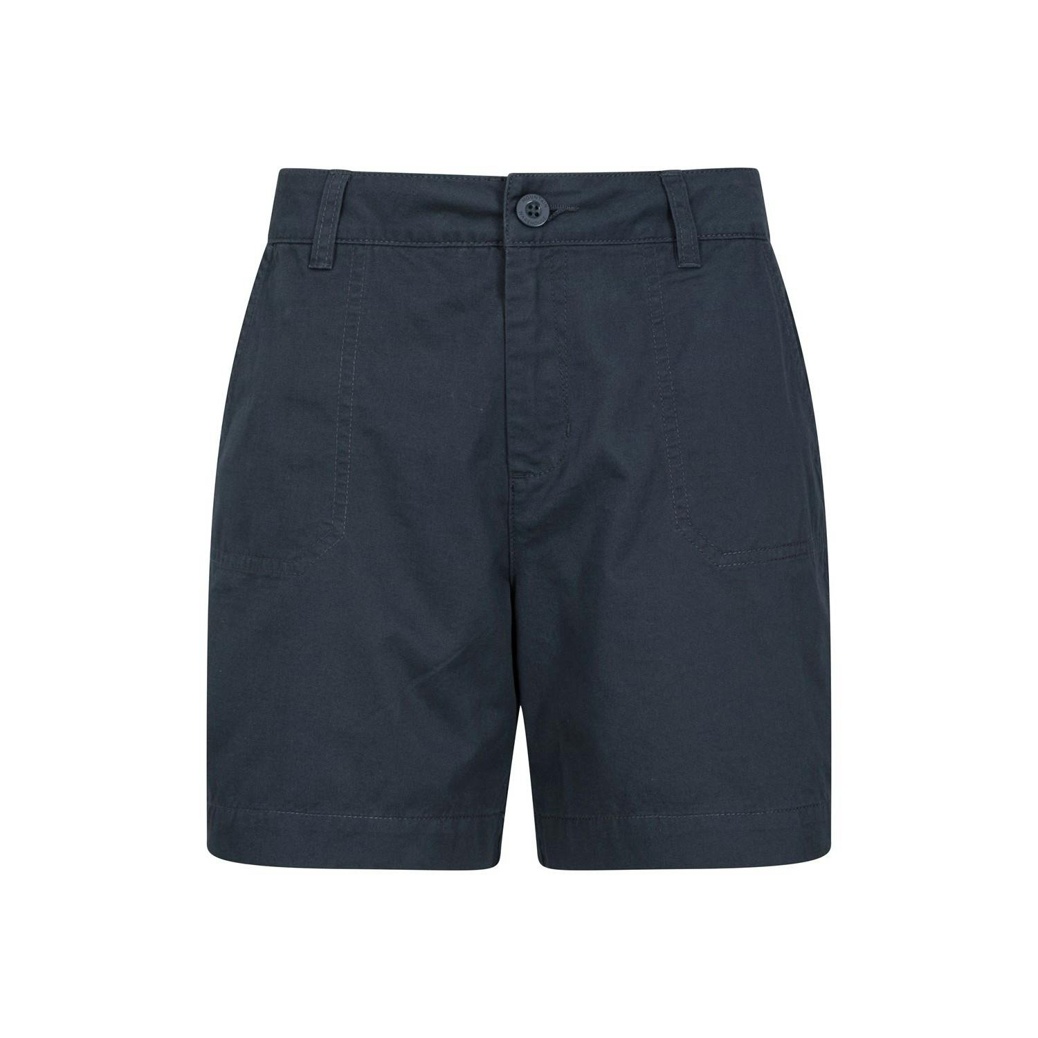 Mountain Warehouse Women's / Bayside Shorts - Navy - Navy - 10 Uk - 100% Cotton