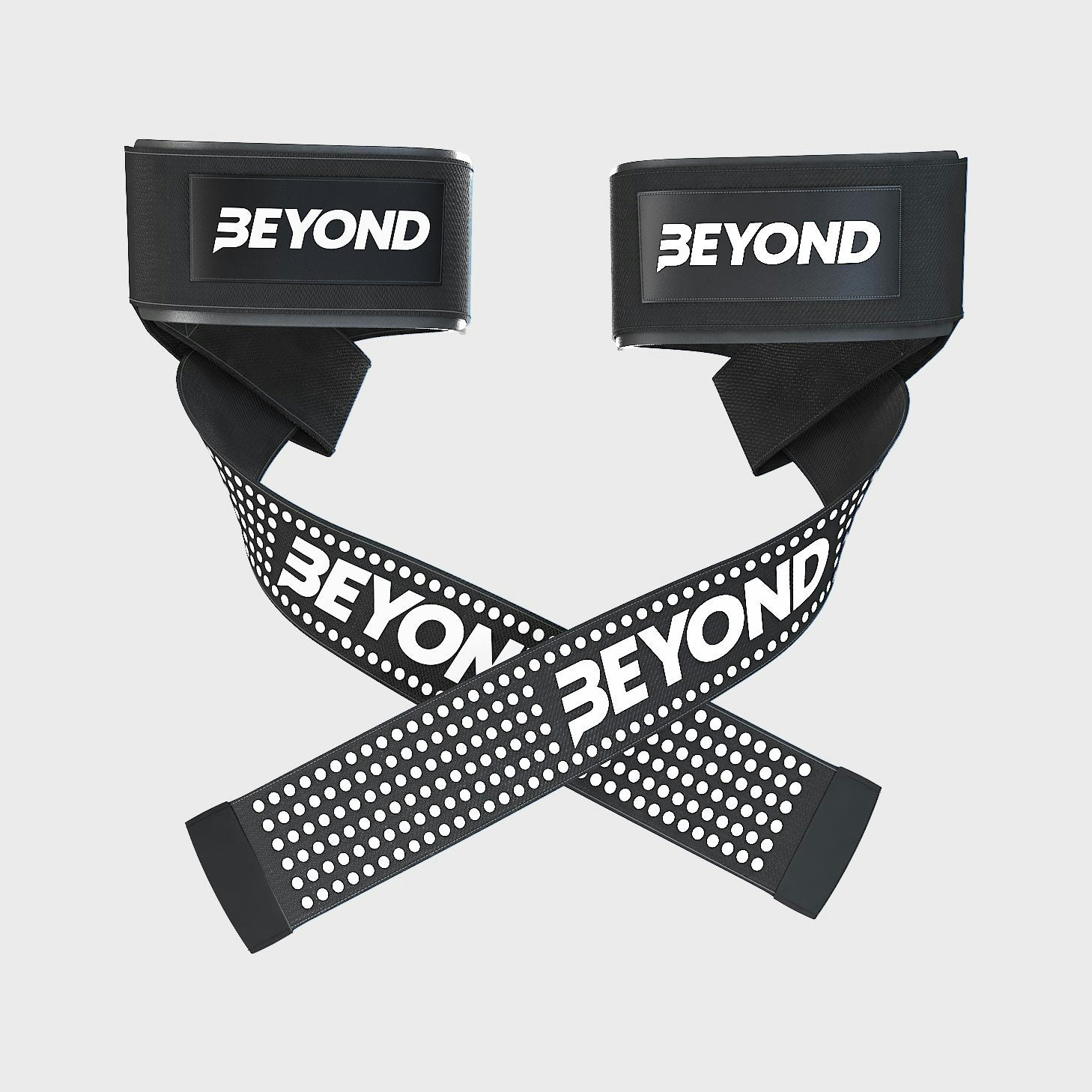 Beyond Shakers Black Lifting Straps