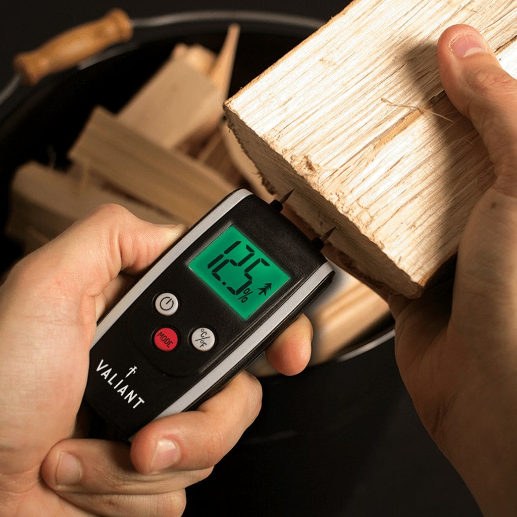 Valiant FIR421 Digital Moisture Meter for Firewood Timber and Brickwork, Black - Image 9