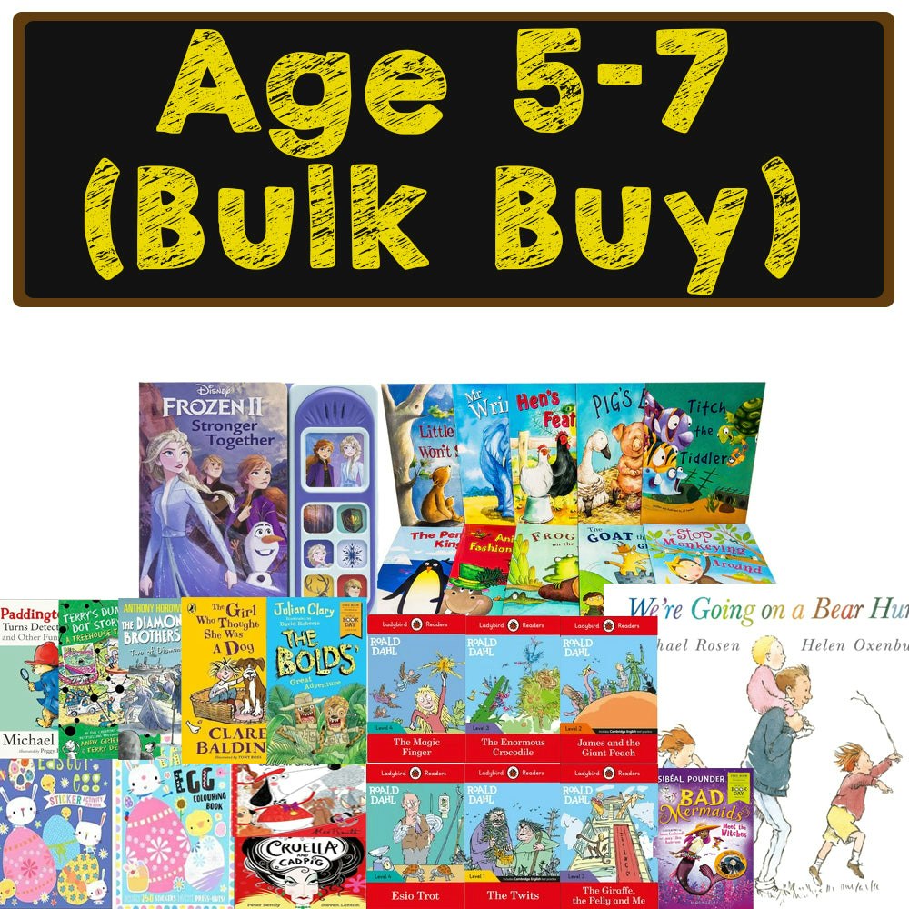 B4p Girls Peach David Walliams, Roald Dahl, Frozen, Disney Princess (30 Childrens Books Collection Set)