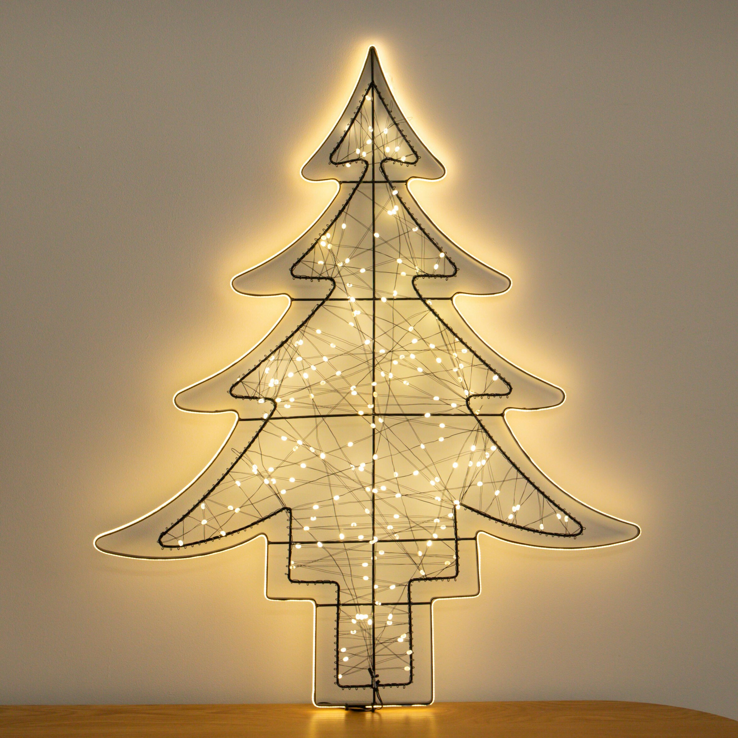 Samuel Alexander 80Cm Halo Christmas Tree Decoration With 200 Warm White Leds - Image 2