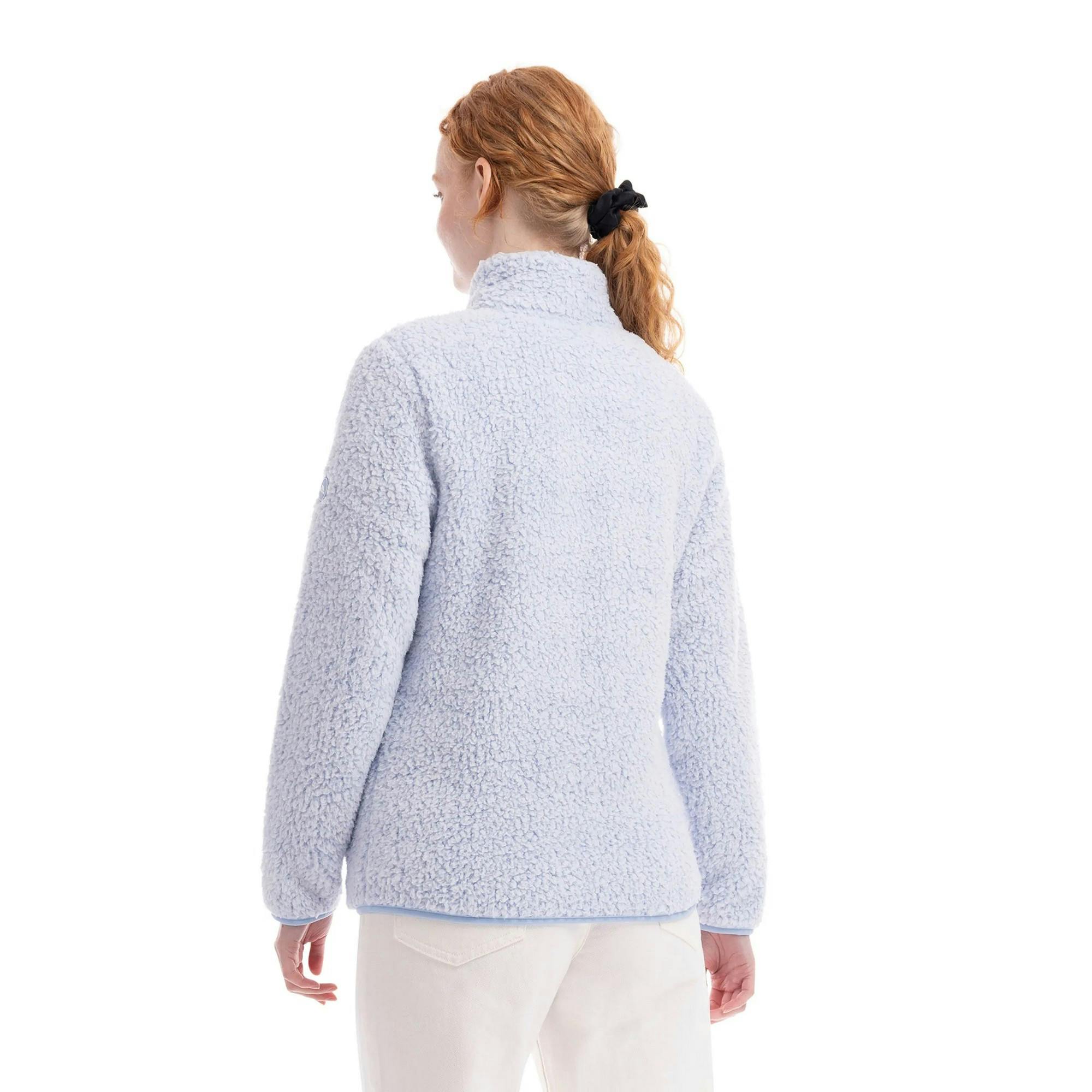 Trespass Women's Blue Feathery Fleece Jacket - Haze - M - Haze - 100% Polyester