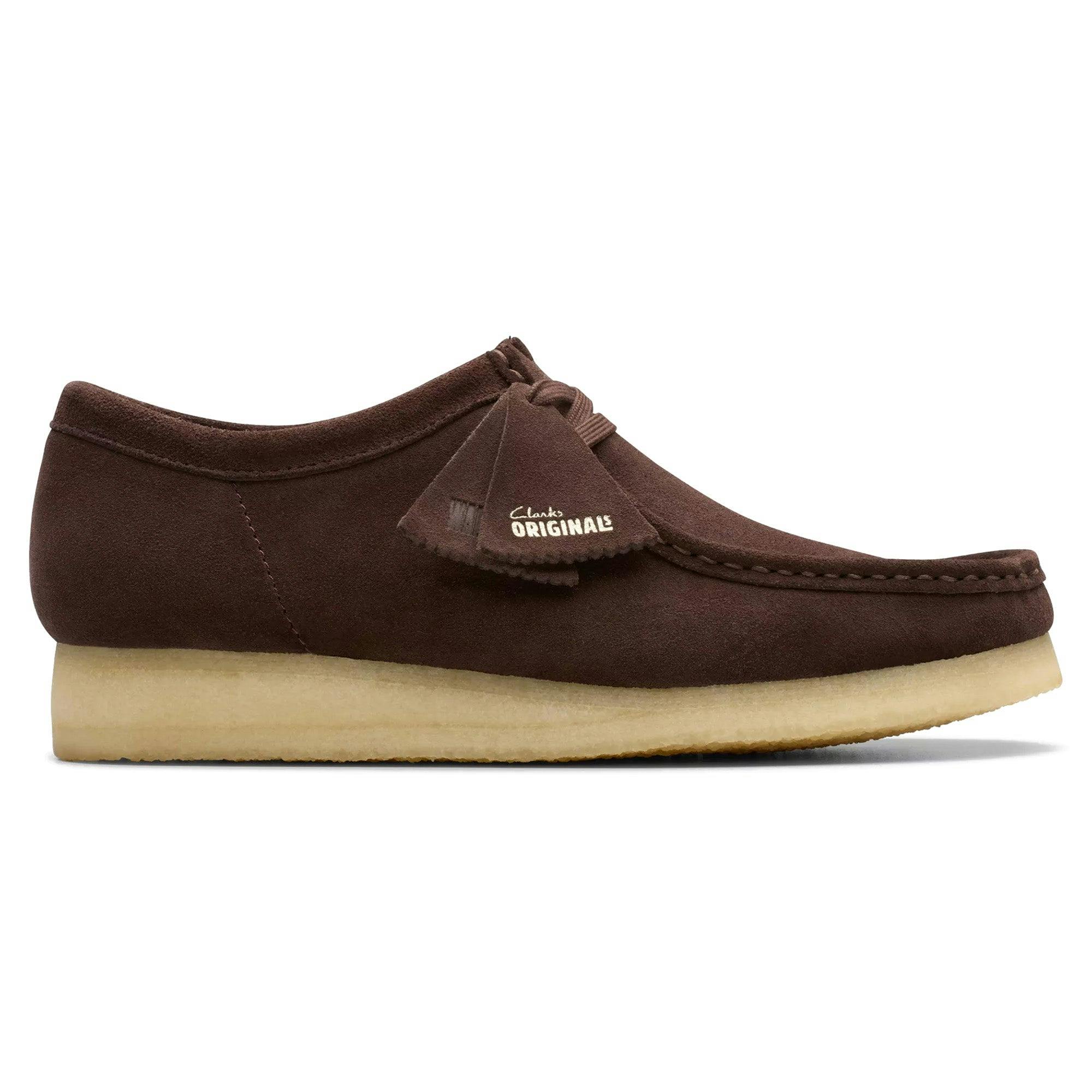 Clarks Originals Dark/Brown Wallabee - Suede - Uk 9