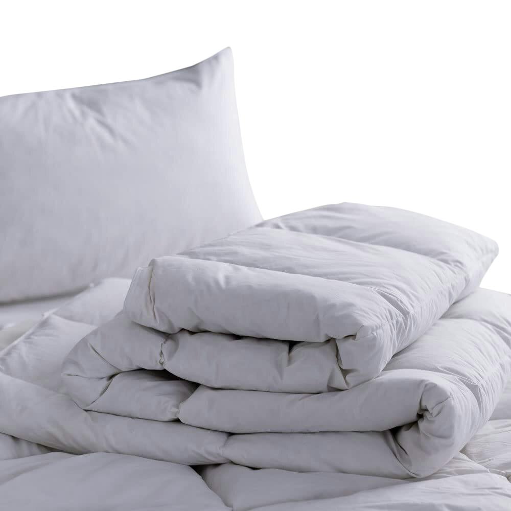 Belledorm White Hotel Suite Duck Feather Duvet - Double - 100% Mixed
