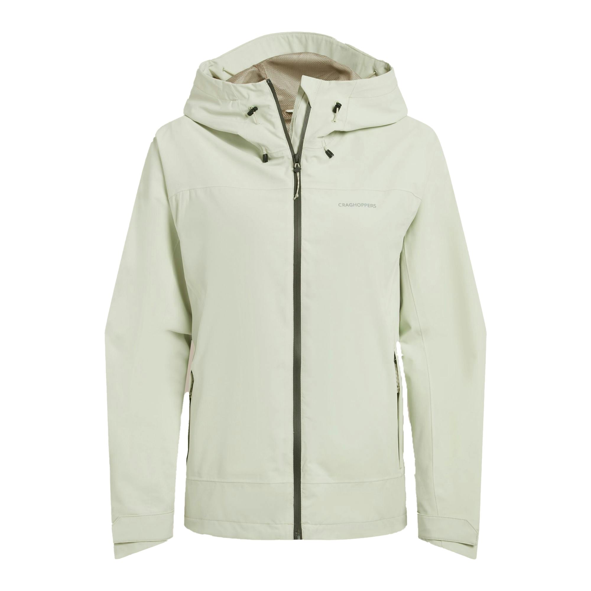 Craghoppers Women's Zohra Waterproof Jacket - Pear Drop - 12 Uk - Pear Drop - 100% Recycled Polyester