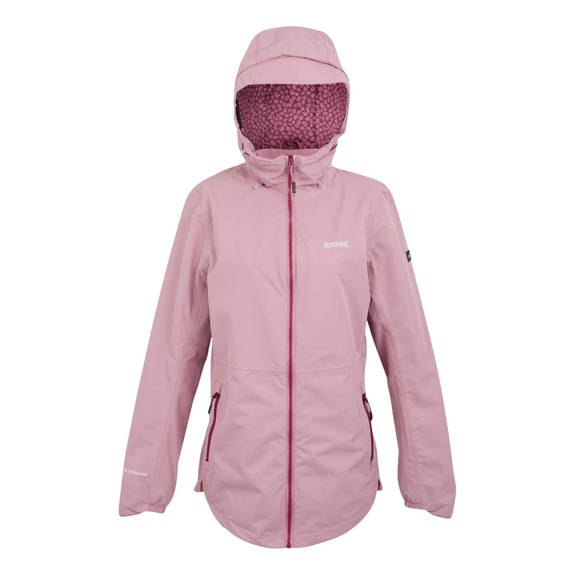 Regatta Women's / Hamara Iv Waterproof Jacket - Lilas - Lilas - 14 Uk - 100% Polyester
